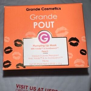 Grande Lip Pout‎ - Plumping Lip Mask peach